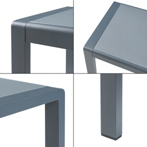 Conjunto de tumbonas Baragiano 2 piezas aluminio [casa.pro]