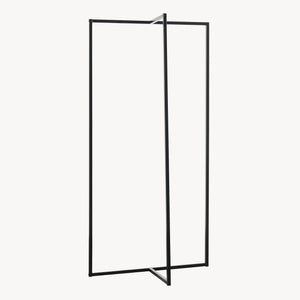Perchero Norjad 160x80x41 cm Metal Negro [en.casa]