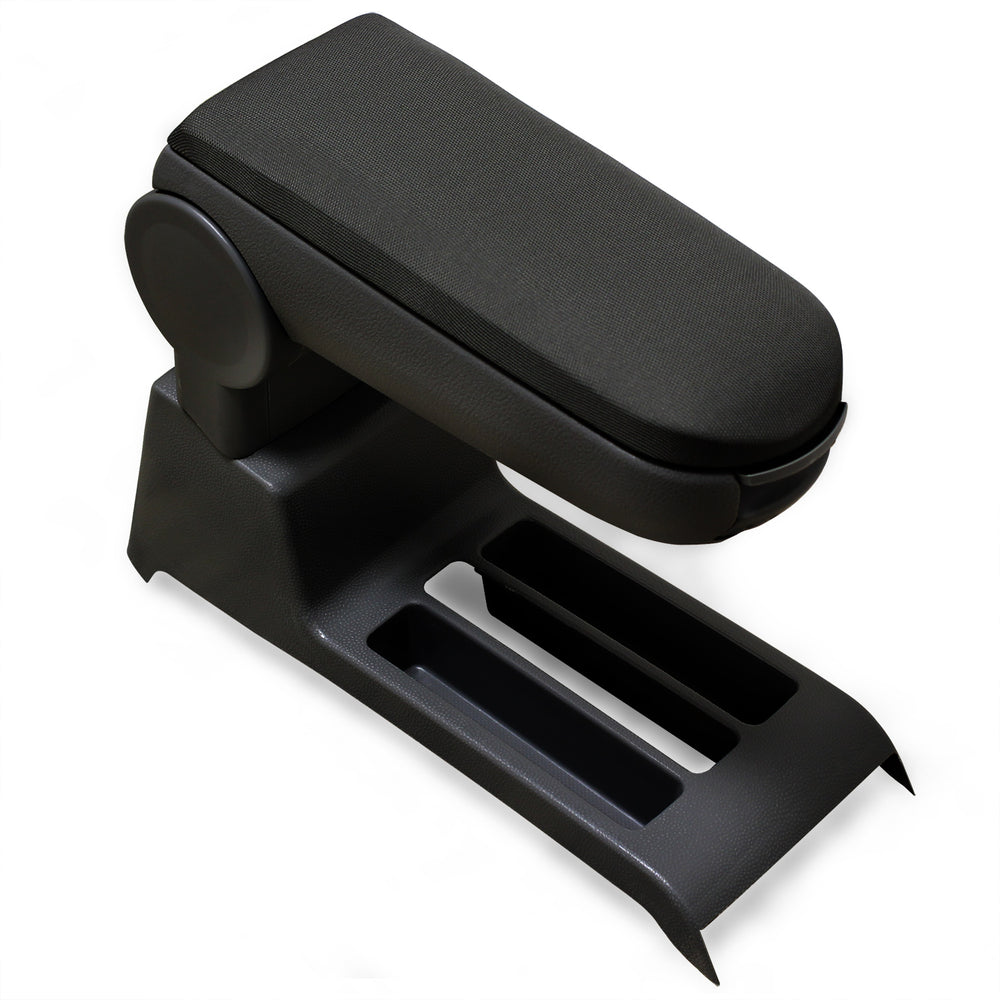 Reposabrazos central VW Polo 9N 9N2 9N3 con compartimento de almacenamiento textil negro pro.tec - premiumXL