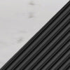 Cómoda Olvehok 120x40x81 cm Negro/efecto mármol, blanco [en.casa]