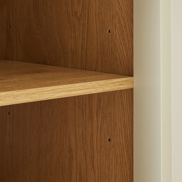 Armario de baño Ferrersp 80x40x35 cm aspecto roble/color arena [en.casa]