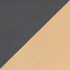 Escritorio Kuomi 84x73x47 cm Beige/Gris Oscuro [en.casa]