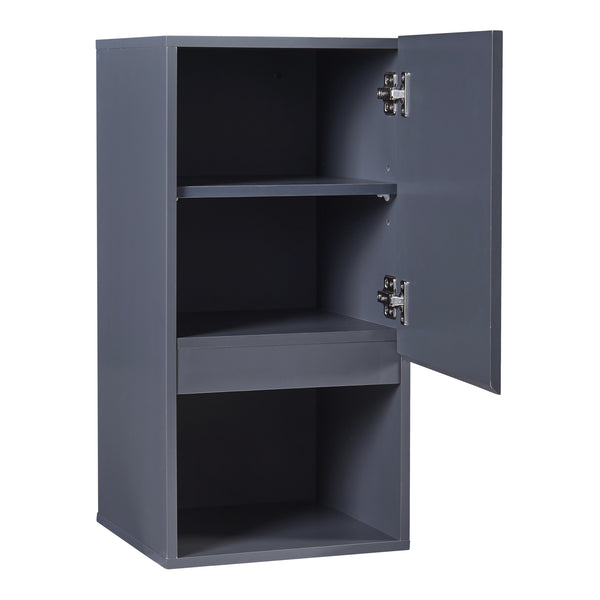 Conjunto de muebles de baño de 5 piezas Overath gris [en.casa]