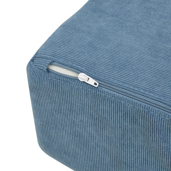 Escalera para mascotas Joelerhatra 4 piezas 45x50x45 cm Cordón azul [en.casa]