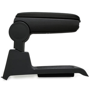 Reposabrazos central VW Polo 9N 9N2 9N3 con compartimento de almacenamiento Textil Negro pro.tec