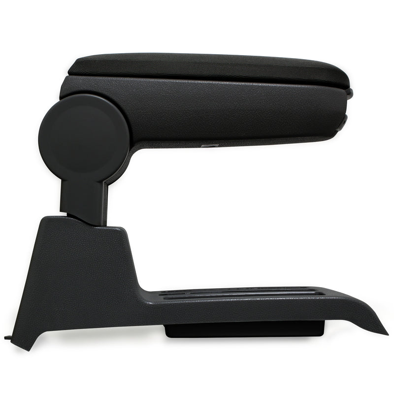 Esquema acotado Reposabrazos central VW Polo 9N 9N2 9N3 con compartimento de almacenamiento Textil Negro pro.tec