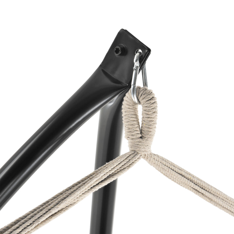 Esquema acotado Estructura para sillón colgante negra universal casa.pro