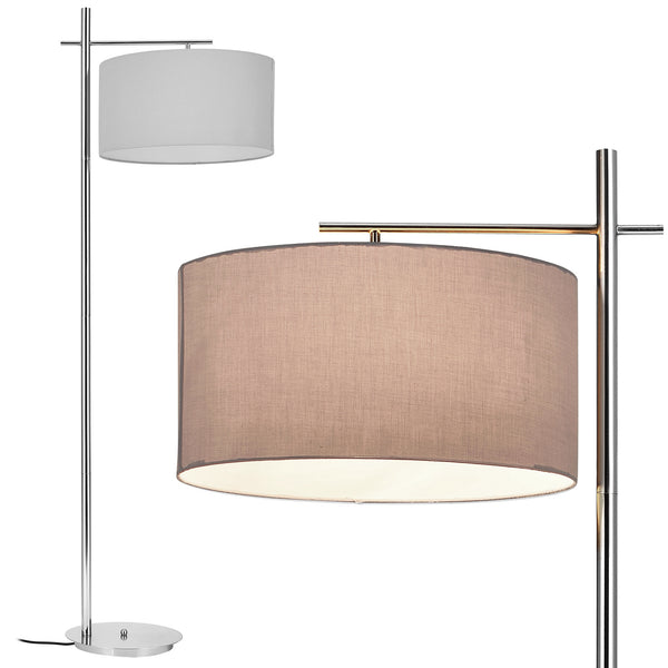 Lámpara de pie E27 [155 cm x Ø 46 cm] Lámpara de pie Lámpara de suelo [lux.pro]