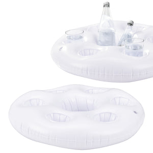 Barra de piscina inflable portavasos enfriador piscina flotador barra de jardín [casa.pro]