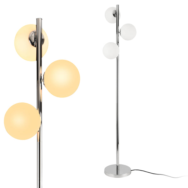 Lámpara de pie Gent 154 cm 3 luces lux.pro