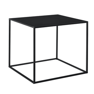Mesa consola metal negro en varios tamaños [en.casa]