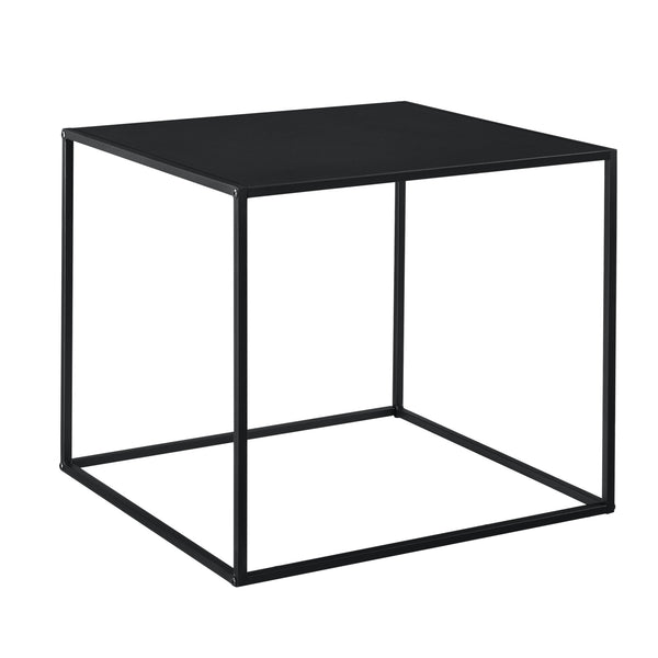 Mesa consola metal negro en varios tamaños [en.casa]