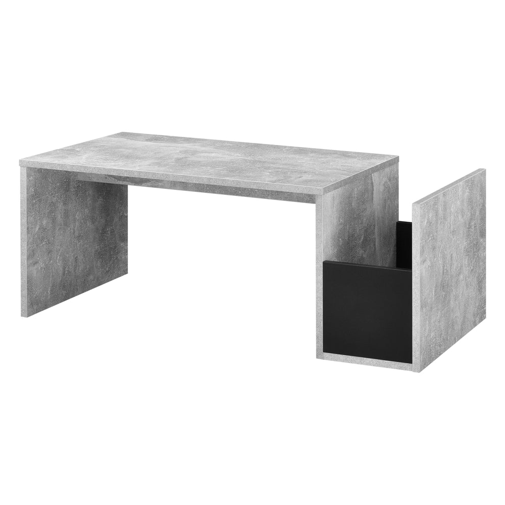 Mesa de centro Bollnäs 90x45x35 cm con estante varios colores en.casa - premiumXL