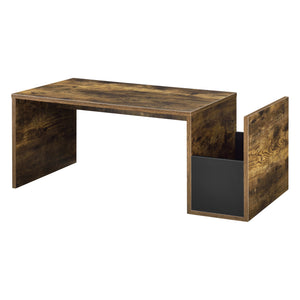 Mesa de centro Bollnäs 90x45x35 cm con compartimento de almacenamiento varios colores en.casa