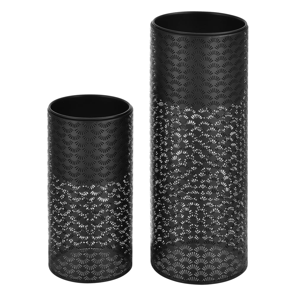 Soporte para plantas Virton juego de 2 negro en.casa - premiumXL