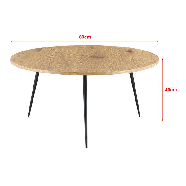 Mesa de centro Farsund 80x40cm en.casa