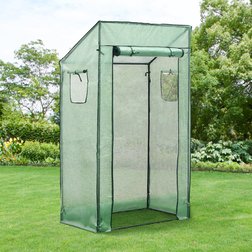 Invernadero para tomates Marzano 100x60x174cm verde [en.casa] - premiumXL