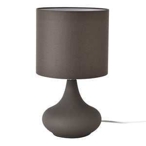 Lámpara de mesa Pilgrimstad 1xE27 Antracita [lux.pro]
