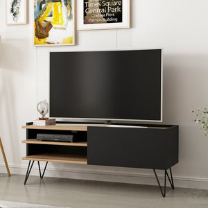 Mesa de televisión Dronninglund negra [en.casa]