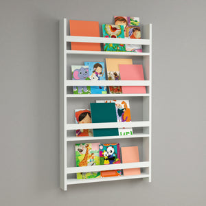 Estantería para niños Sotenäs 120x74x10cm Blanco [en.casa]