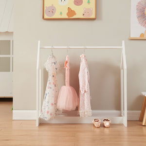 Perchero Værløse 78x75x35cm Blanco [en.casa]