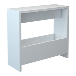 Mesa auxiliar Rødovre 60x55x20 cm Blanco [en.casa]