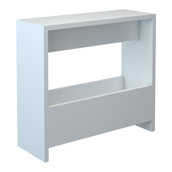 Mesa auxiliar Rødovre 60x55x20 cm Blanco [en.casa]