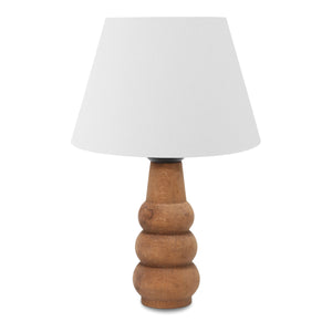 Lámpara de mesa Poole 1xE27 Blanco [lux.pro]