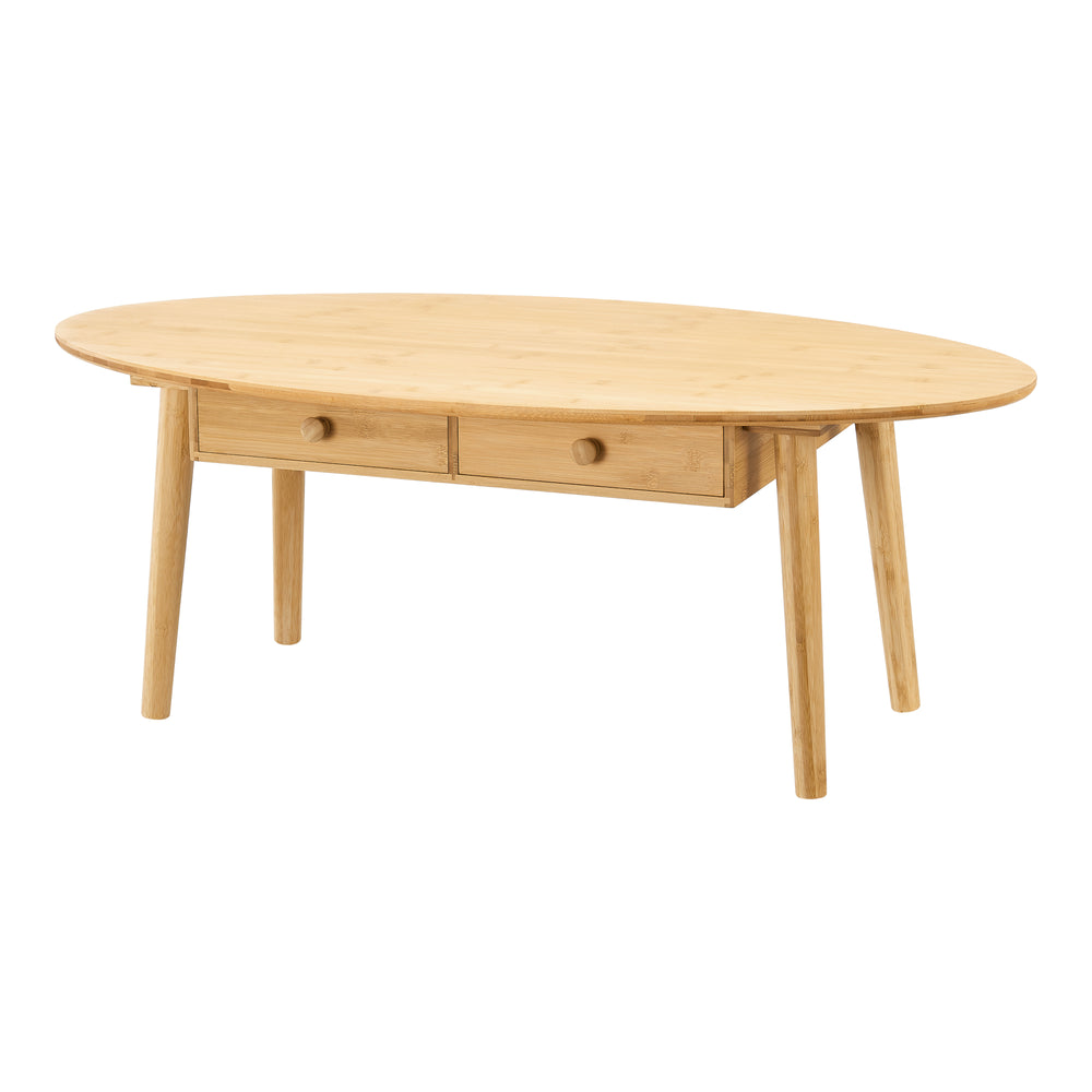 Mesa de centro Harboøre bambú natural [en.casa] - premiumXL