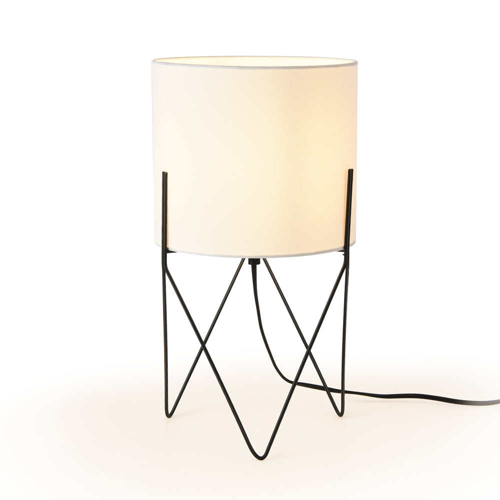 Lámpara de mesa Slough blanca [lux.pro] - premiumXL