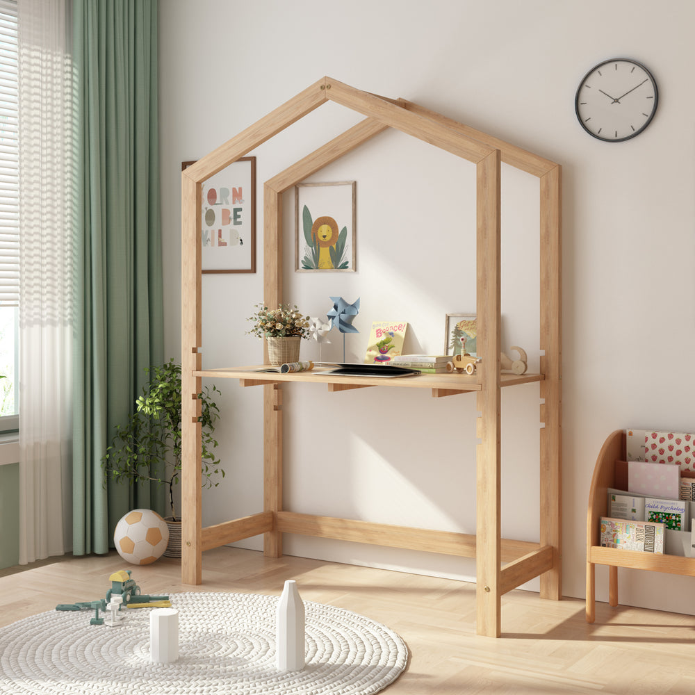 Escritorio infantil Suså 110x50x160cm madera de pino [en.casa] - premiumXL