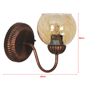 Lámpara de pared Marlow color cobre [lux.pro]