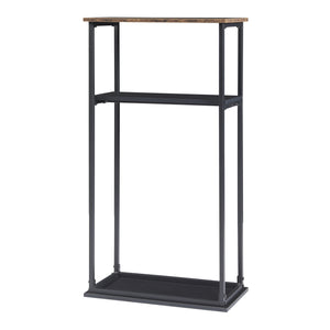 Estantería para leña Turku con estantes 60x30x112cm [en.casa]