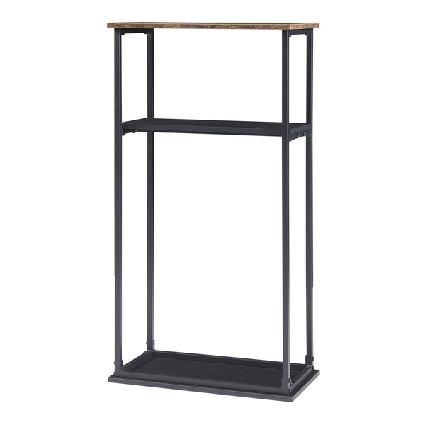Estantería para leña Turku con estantes 60x30x112cm [en.casa]