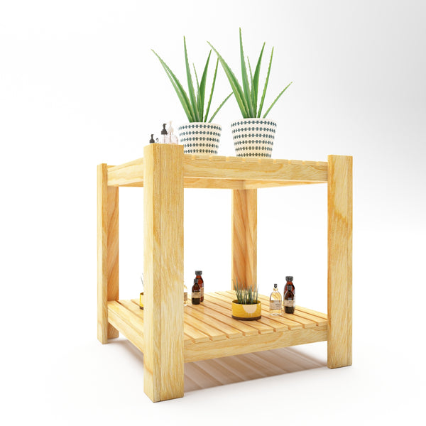 Mesa de centro Malax madera de pino [en.casa]