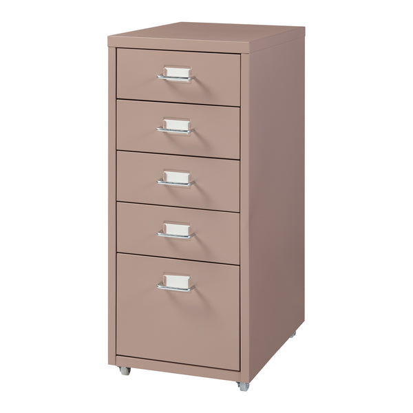 Contenedor móvil Kökar con 5 cajones 69x28x41 cm [en.casa]