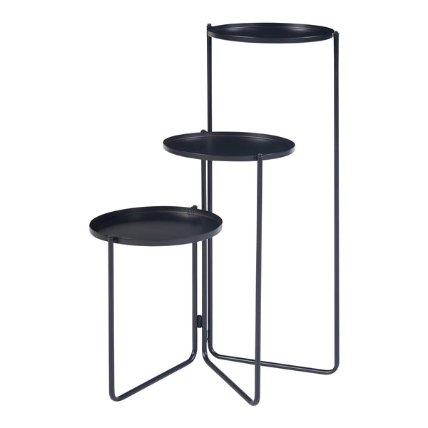 Soporte para plantas Ostre con 3 estantes de metal [en.casa]