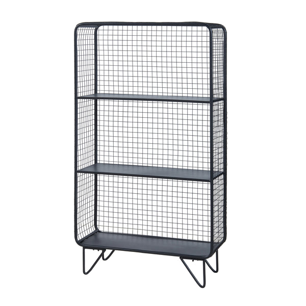 Estantería de pie Volda Metal 90x50x19 cm [en.casa]