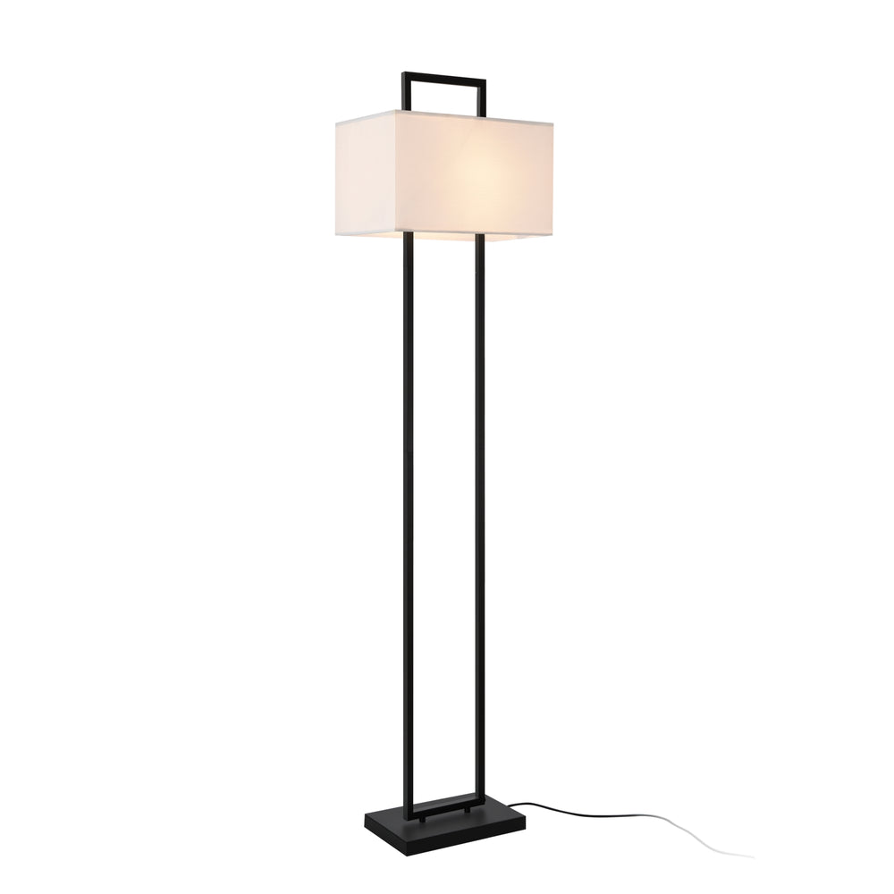 Lámpara de pie Sigdal negro / blanco [lux.pro] - premiumXL