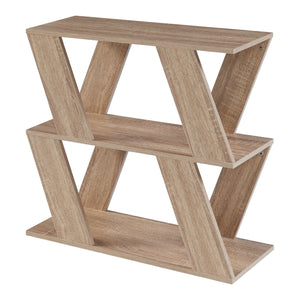 Mesa auxiliar Nome 60x22x57cm aspecto roble [en.casa]