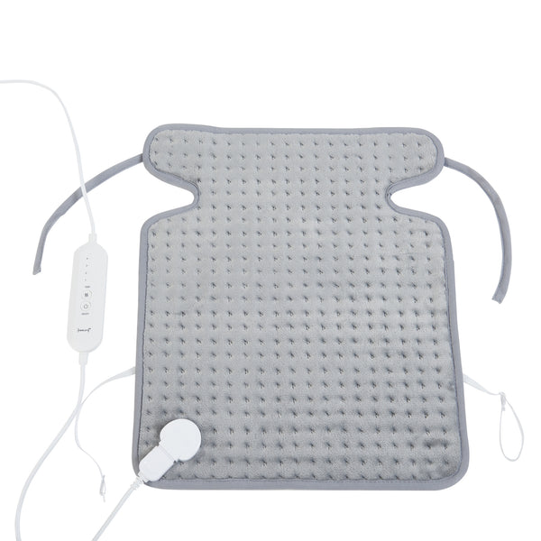 Almohadilla térmica eléctrica Calvera 80W 50x40cm Gris [en.casa]