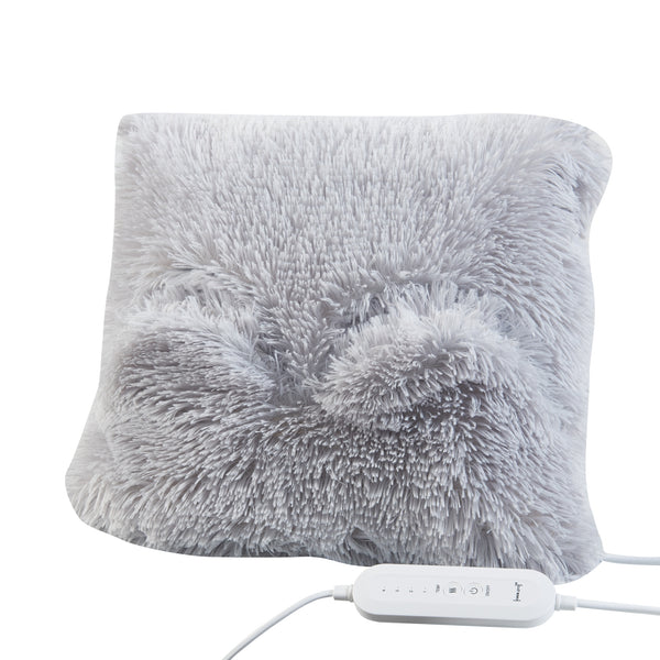 Almohadilla térmica eléctrica Capurso 100W 40x40cm Gris [en.casa]