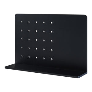 Estantería de pared Dønna 60x15x40cm Negro [en.casa]