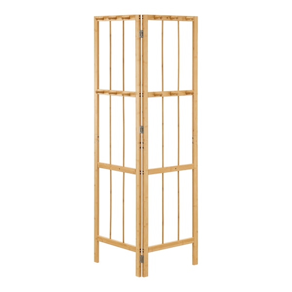 Rincón de vestuario Hyllestad 165,5x92x8cm Bambú [en.casa]