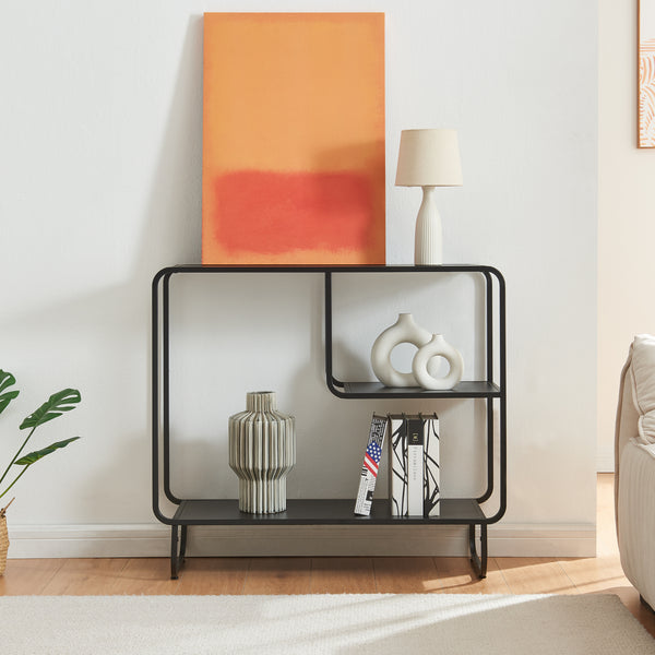 Mesa consola Færder Metal [en.casa]