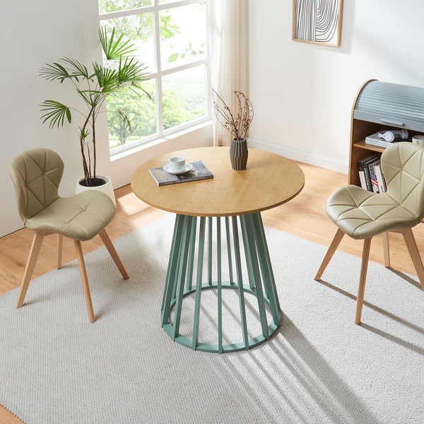 Mesa de comedor Lensuu 76x Ø80 cm [en.casa]