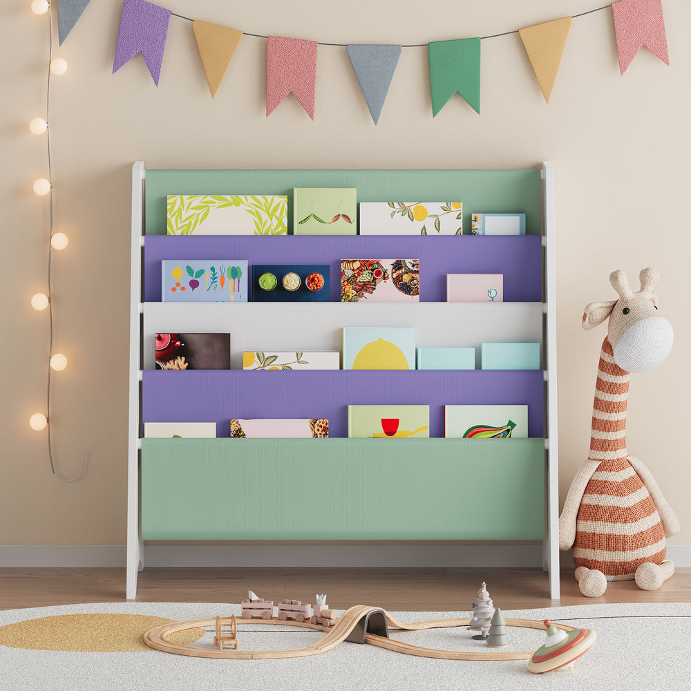 Estantería infantil Hornnes 60x62x28 cm motivo Aqua Dream [en.casa] - premiumXL