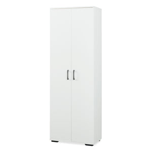 Armario Chalvefted 175x60x35 cm Blanco [en.casa]