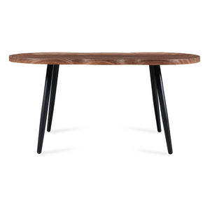 Mesa de centro Ken 100 x 60 x 47 cm aspecto nogal [en.casa]