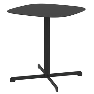 Mesa auxiliar de exterior Foggia 43x40x40 cm acero gris antracita [casa.pro]